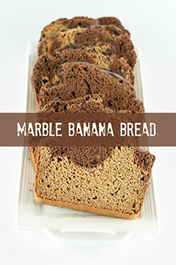 Marble Banana Bread